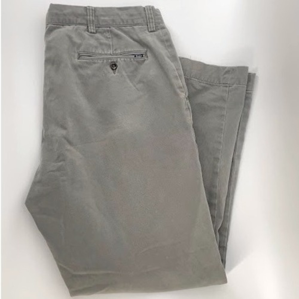 Polo Ralph Lauren  Chino Pants Mens tan gray 38x30 Fits 37x28 Classic Fit Casual